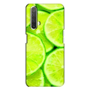 Чехлы с Фруктами для Realme X3 (VPrint) (Лайм)