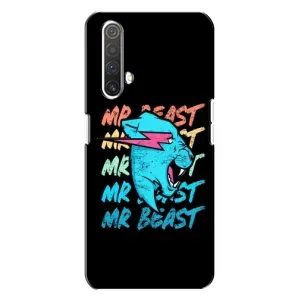 Чехлы Мистер Бист для Реалми Х3 (logo Mr beast)