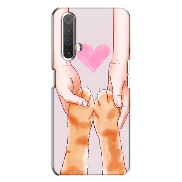 Чехол с принтом «Любовь к котикам» для Realme X3