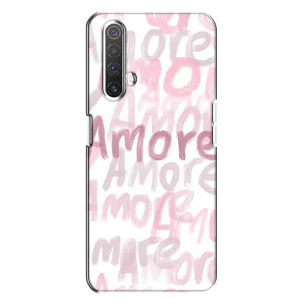 Чехол с принтом «Аморе любовь» для Realme X3