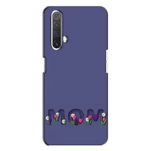 Чехлы для мамы на Realme X3 (Мама в цветах)