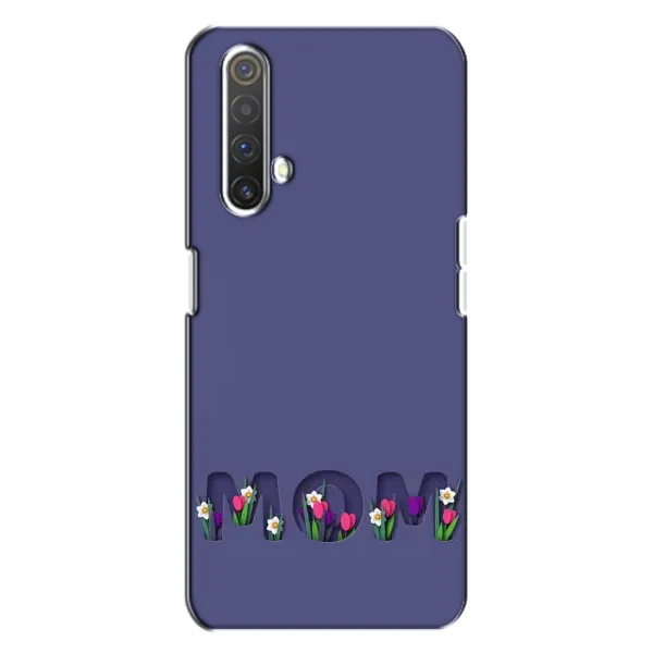 Чехол с принтом «Мама в цветах» для Realme X3