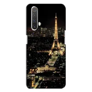 Чехол Эйфелева Башня для Realme X3 - (AlphaPrint) (Ночной Париж)