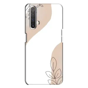 Чехол с принтом «Нюдовая веточка абстракция» для Realme X3