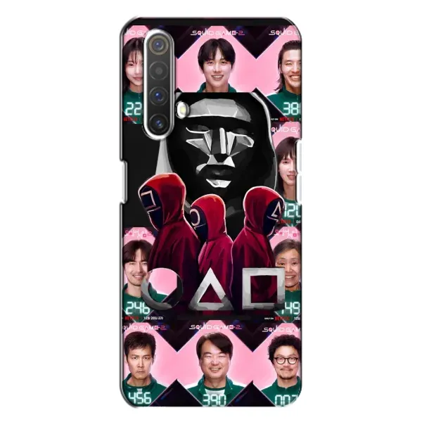 Чехол с принтом «Участники Игра кальмара» для Realme X3
