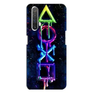 Чехлы с тематикой Киберспорт для Realme X3 (VPrint) (Pleystation лого)