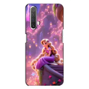 Чехол Рапунцель для Realme X3 (Рапунцель в замке)