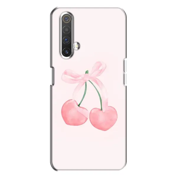 Чехол с принтом «Розовые вишни» для Realme X3