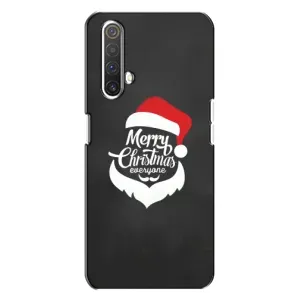Рождественские Чехлы для Realme X3 (VPrint) (Санта Крисмас)