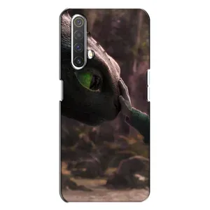 Чехол как приручить дракона на Realme X3 (Сцена с драконом)