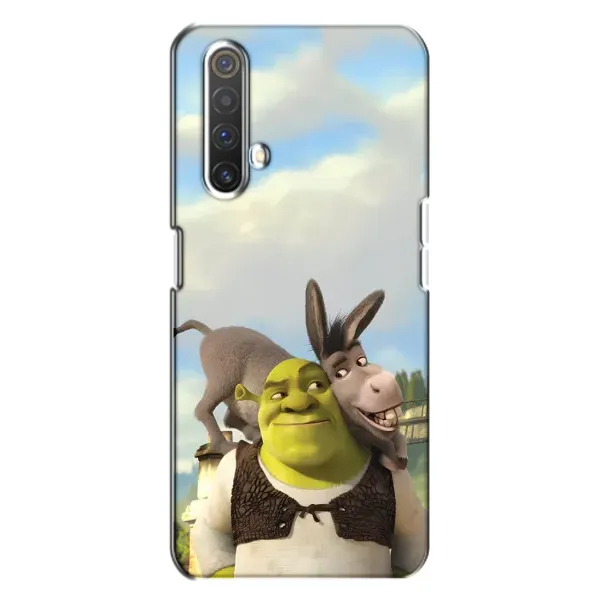 Чехол с принтом «Шрек и Осел» для Realme X3
