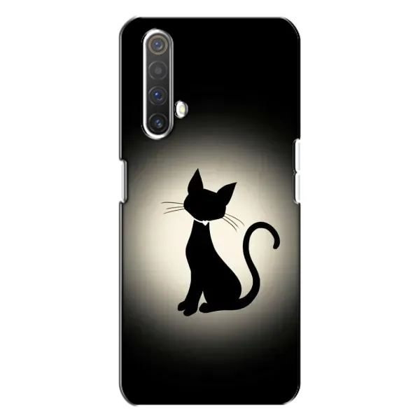 Чехол с принтом «Силуэт котика» для Realme X3 Чехол с принтом «Силуэт котика» для Realme X3