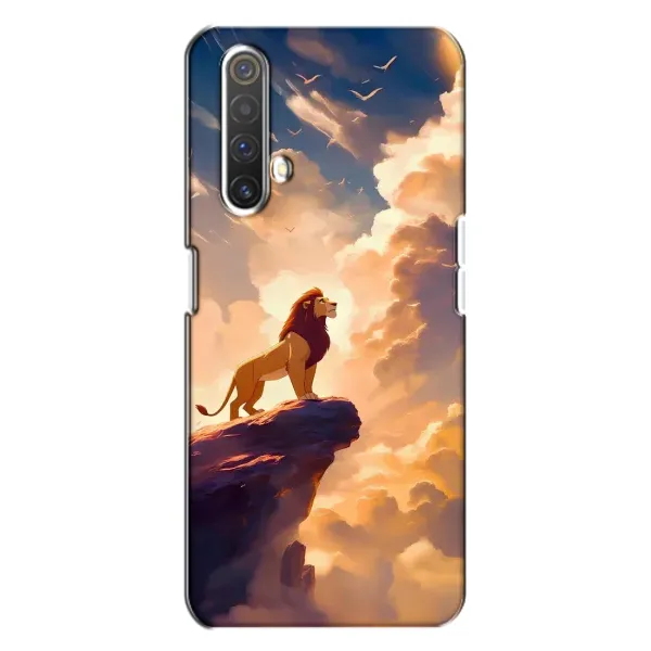 Чехол с принтом «Симба на скале» для Realme X3