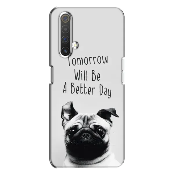 Чехол с принтом «Смешной Мопс» для Realme X3 Чехол с принтом «Смешной Мопс» для Realme X3