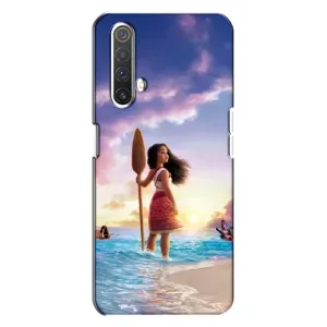 Чохол з мультфільмом Ваяна Realme X3 (Моана з веслом)