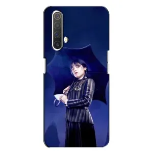 Силиконовый чехол с картинкой для Realme X3 (Венсдей)