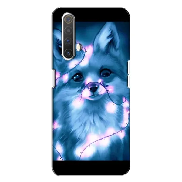 Чехол с принтом «Яркая лисичка» для Realme X3