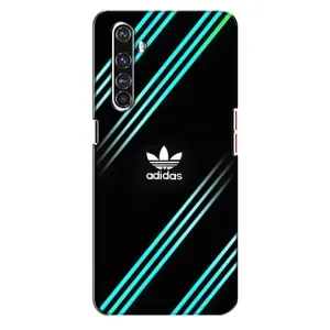 Чохли Адидас для Realme X50 Pro (AlphaPrint) (Адідас з полосами)