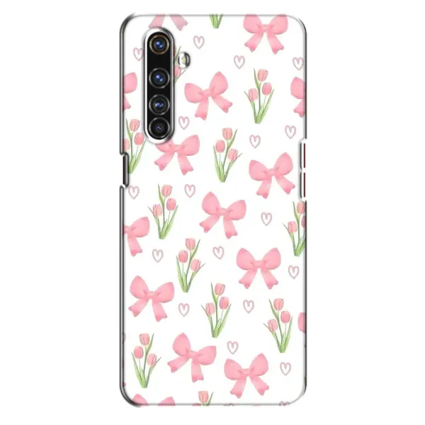 Чехол с принтом «Банты и цветы» для Realme X50 Pro