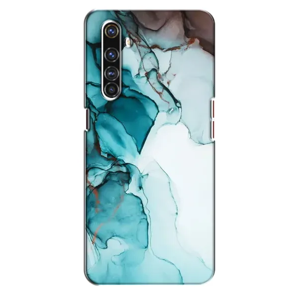 Чохол з принтом «Бірюзовий мрамор» для Realme X50 Pro Чохол з принтом «Бірюзовий мрамор» для Realme X50 Pro