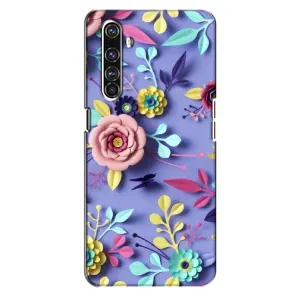 Чохли з квітами для Realme X50 Pro (VPrint) (Дизайн квітів)
