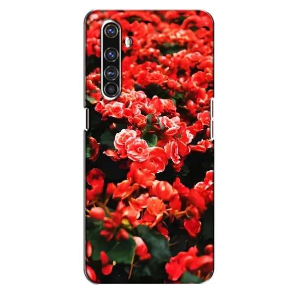 Чехол с принтом «Цветы красные» для Realme X50 Pro Чехол с принтом «Цветы красные» для Realme X50 Pro