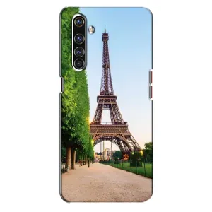 Чохол Ейфелева Вежа Realme X50 Pro - (AlphaPrint) (Дорога до Парижу)