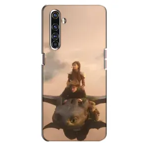 Чехол как приручить дракона на Realme X50 Pro (Фильм дракон)