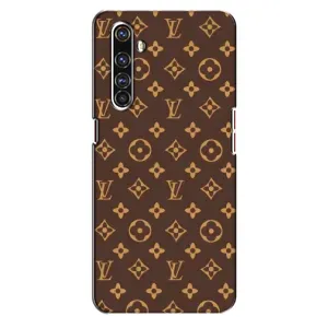 Чехлы Луи Витон для Realme X50 Pro (AlphaPrint - LOUIS VUITTON) (фон LOUIS VUITTON)