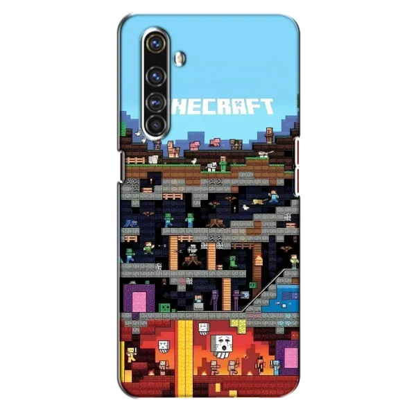 Чехол с принтом «фон Minecraft» для Realme X50 Pro Чехол с принтом «фон Minecraft» для Realme X50 Pro