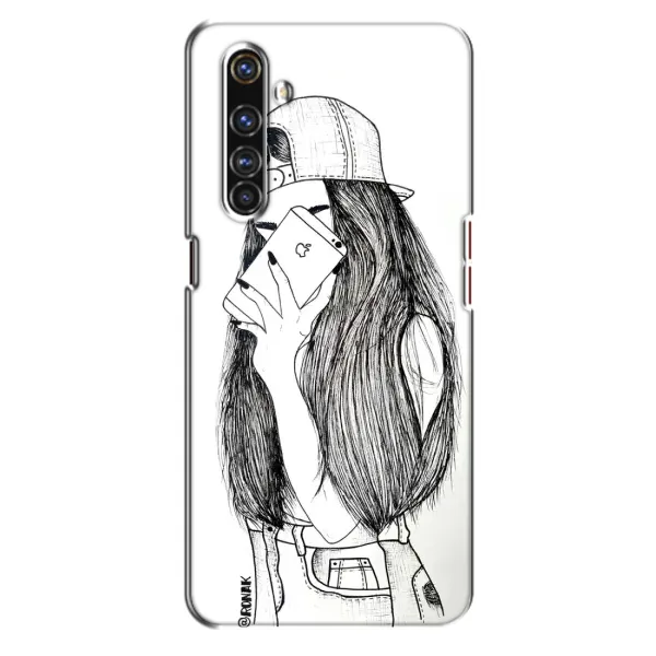 Чохол з принтом «Фото дівчини» для Realme X50 Pro