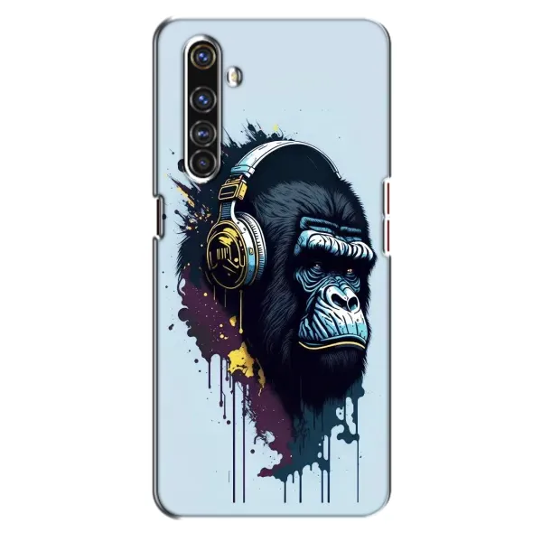 Чохол з принтом «Горила в навушниках» для Realme X50 Pro