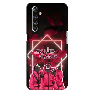 Чехол Гра в кальмара для Realme X50 Pro (Охранники Игра кальмара)