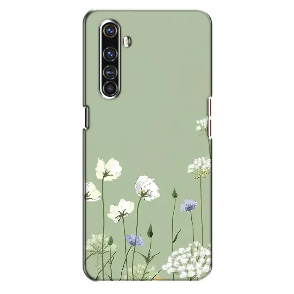 Чохол з принтом «Квіти на зеленому» для Realme X50 Pro