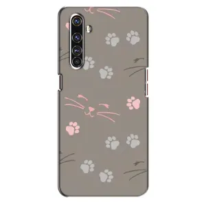 Чохол з малюнком кіт на Realme X50 Pro (Лапи і вуса)