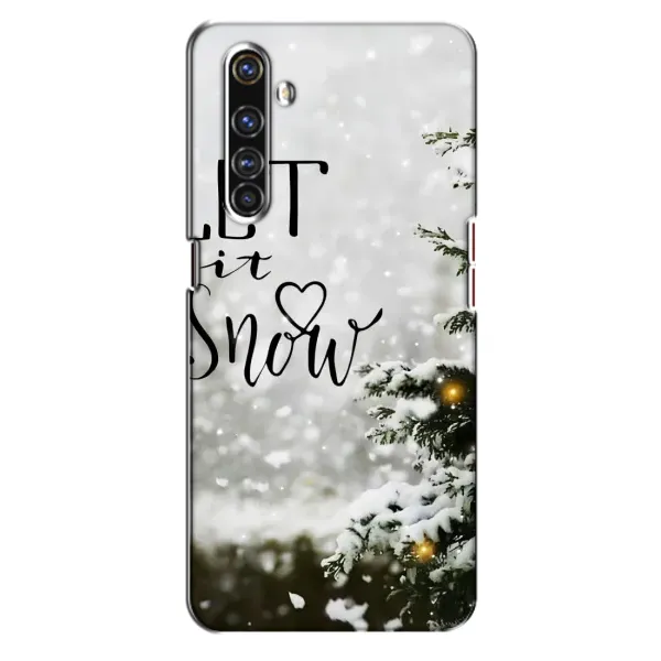 Чехол с принтом «Let it snow» для Realme X50 Pro