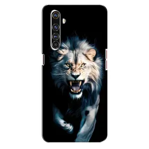 Чехол с принтом «Лев в темноте» для Realme X50 Pro