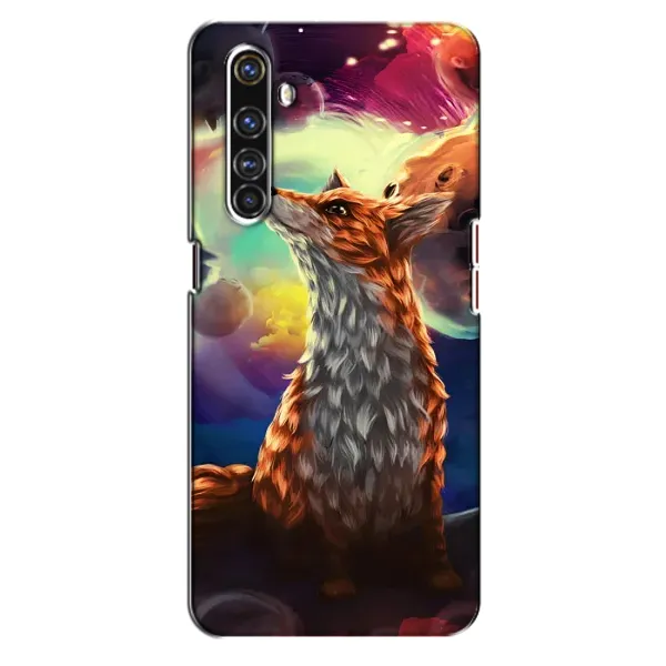 Чохол з принтом «Лисичка в космосі» для Realme X50 Pro