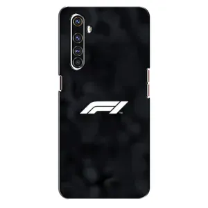 Чехол Формула1 на Realme X50 Pro (Логотип Формула 1)