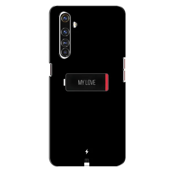 Чехол с принтом «Love battery» для Realme X50 Pro Чехол с принтом «Love battery» для Realme X50 Pro
