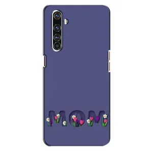 Чехлы для мамы на Realme X50 Pro (Мама в цветах)