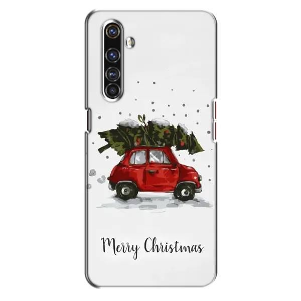 Чохол з принтом «Авто з ялинкою» для Realme X50 Pro Чохол з принтом «Авто з ялинкою» для Realme X50 Pro