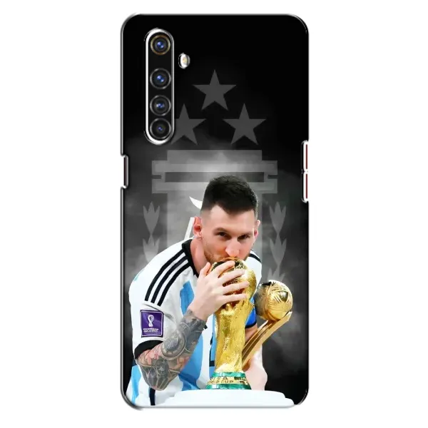 Чехол с принтом «Месси Чемпион» для Realme X50 Pro