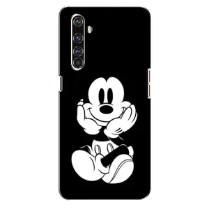 Міккі Маус чохол для Realme X50 Pro (AlphaPrint - Мультяшні) (Маус на чорному)