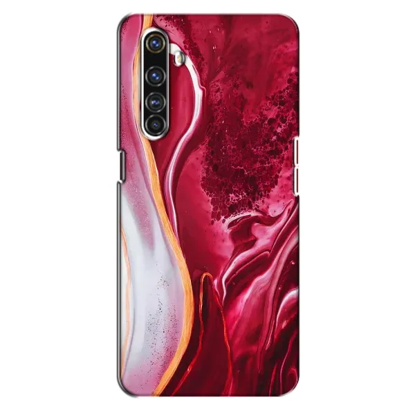 Чохол з принтом «Мрамор червоний» для Realme X50 Pro Чохол з принтом «Мрамор червоний» для Realme X50 Pro