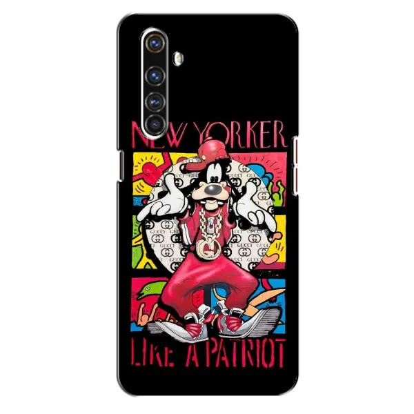 Чехол с принтом «Мультяшный Волк» для Realme X50 Pro