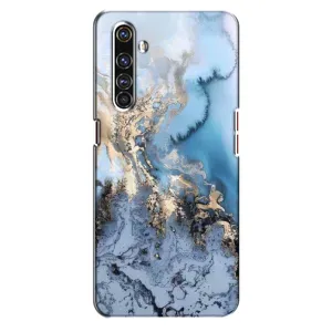 Мраморний чехол на Realme X50 Pro (VPrint) (Ніжний мрамор)