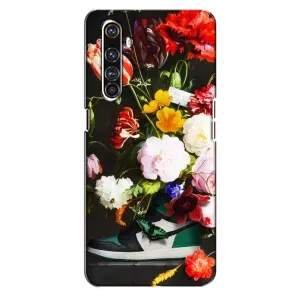 Бренднові Чохли для Realme X50 Pro - (PREMIUMPrint) (Nike цветы)