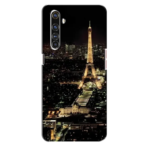Чохол з принтом «Нічний Париж» для Realme X50 Pro