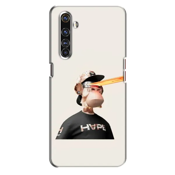 Чехол с принтом «обезьяна NFT в очках» для Realme X50 Pro